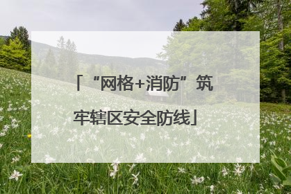 “网格+消防”筑牢辖区安全防线