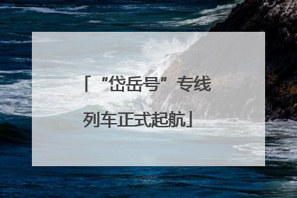 “岱岳号”专线列车正式起航