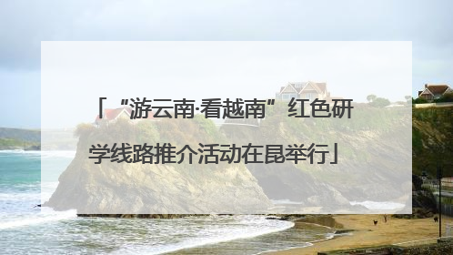 “游云南·看越南”红色研学线路推介活动在昆举行