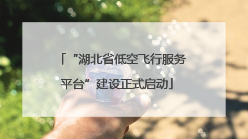 “湖北省低空飞行服务平台”建设正式启动