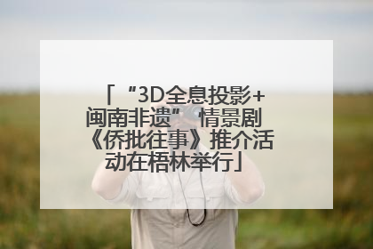 “3D全息投影+闽南非遗” 情景剧《侨批往事》推介活动在梧林举行