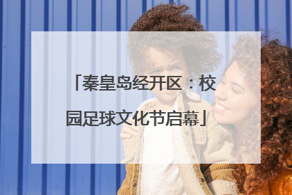秦皇岛经开区：校园足球文化节启幕