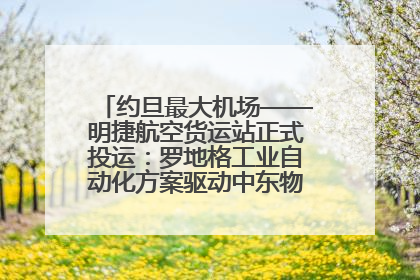 约旦最大机场——明捷航空货运站正式投运：罗地格工业自动化方案驱动中东物流未来新航向