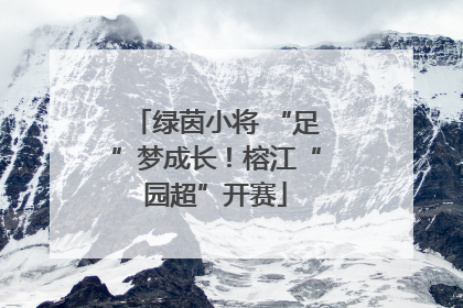 绿茵小将 “足”梦成长！榕江“园超”开赛