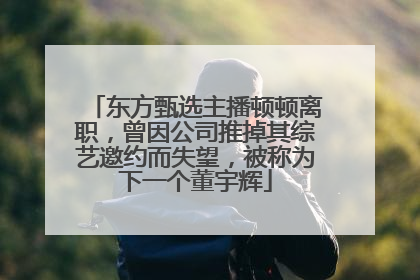 东方甄选主播顿顿离职，曾因公司推掉其综艺邀约而失望，被称为下一个董宇辉