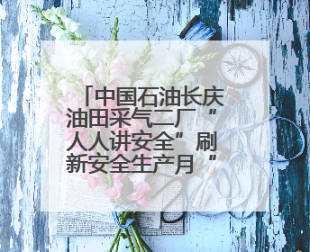 中国石油长庆油田采气二厂“人人讲安全”刷新安全生产月“进度条”