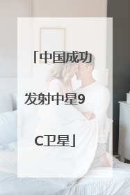 中国成功发射中星9C卫星