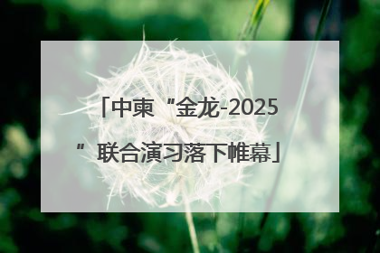 中柬“金龙-2025”联合演习落下帷幕