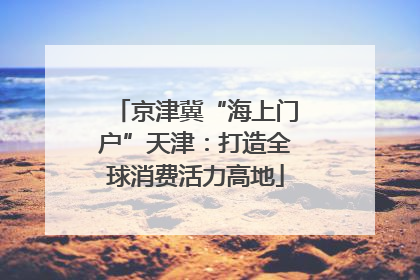 京津冀“海上门户”天津：打造全球消费活力高地