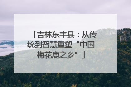 吉林东丰县：从传统到智慧重塑“中国梅花鹿之乡”
