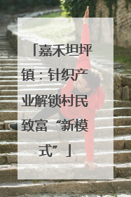 嘉禾坦坪镇：针织产业解锁村民致富“新模式”
