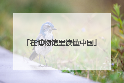 在博物馆里读懂中国