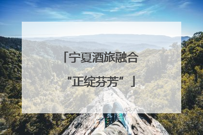宁夏酒旅融合“正绽芬芳”