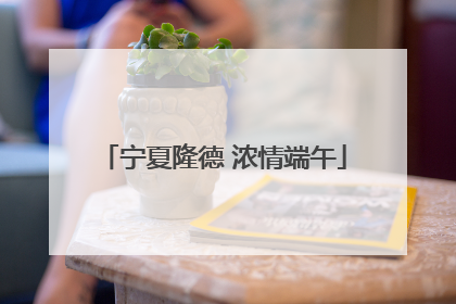 宁夏隆德 浓情端午