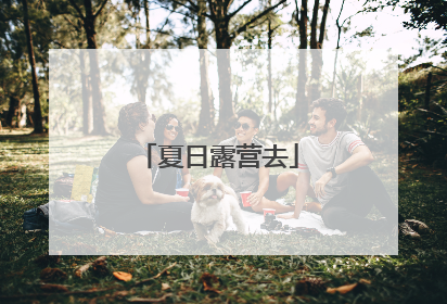 夏日露营去
