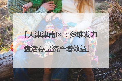 天津津南区：多维发力盘活存量资产增效益