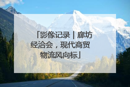 影像记录｜廊坊经洽会，现代商贸物流风向标