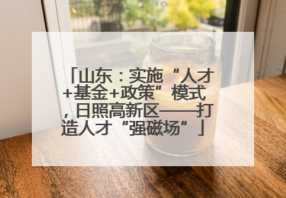 山东：实施“人才+基金+政策”模式，日照高新区——打造人才“强磁场”