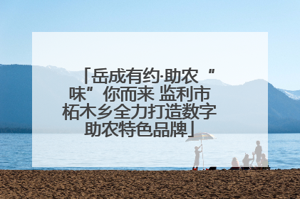 岳成有约·助农“味”你而来 监利市柘木乡全力打造数字助农特色品牌