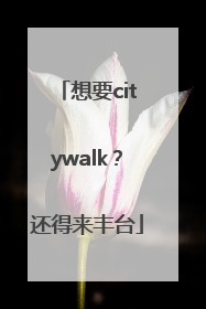 想要citywalk？还得来丰台