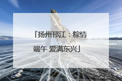 扬州邗江：粽情端午 爱满东兴