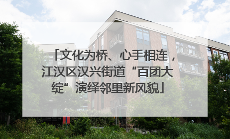 文化为桥、心手相连，江汉区汉兴街道“百团大绽”演绎邻里新风貌