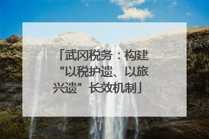 武冈税务：构建“以税护遗、以旅兴遗”长效机制