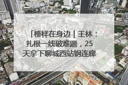 榜样在身边｜王林：扎根一线破难题，25天拿下聊城西站钢连廊“硬核”工程