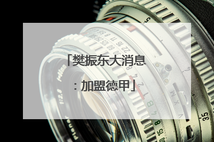 樊振东大消息：加盟德甲