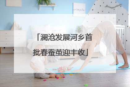 澜沧发展河乡首批春蚕茧迎丰收