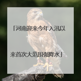 河南迎来今年入汛以来首次大范围强降水