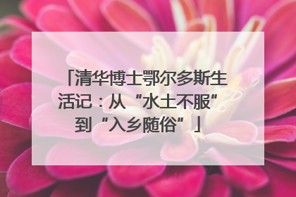 清华博士鄂尔多斯生活记：从“水土不服”到“入乡随俗”