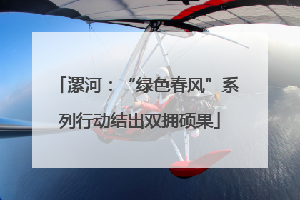 漯河：“绿色春风”系列行动结出双拥硕果