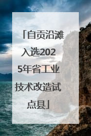 自贡沿滩入选2025年省工业技术改造试点县