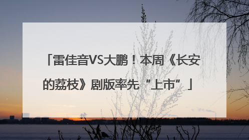 雷佳音VS大鹏！本周《长安的荔枝》剧版率先“上市”