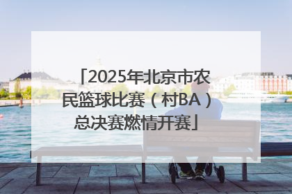 2025年北京市农民篮球比赛（村BA）总决赛燃情开赛
